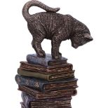 NEMESIS NOW FELINE SCHOLARS 18CM figura