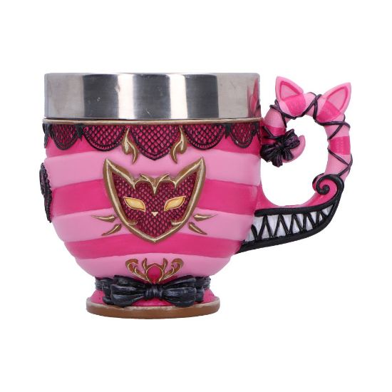 NEMESIS NOW PINKYS UP - CHESHIRE CAT skodelica