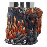 NEMESIS NOW LORD OF THE RINGS BALROG vrč 18CM