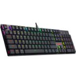 GAMING TIPKOVNICA REDRAGON K535 APAS RGB WIRED MECHANICAL MODRA STIKALA