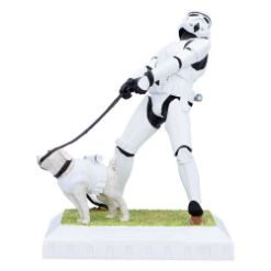 NEMESIS NOW STORMTROOPER MANS BEST FRIEND figura 15.5CM