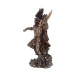 NEMESIS NOW BRONZED ZEUS kipec 30CM