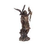 NEMESIS NOW BRONZED ZEUS kipec 30CM