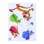 PALADONE Disney Classic character stenske nalepke