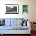 CINEREPLICAS: HARRY POTTER - WALL BANNER - SLYTHERIN