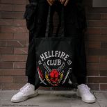 CINEREPLICAS: STRANGER THINGS - TOTE BAG - HELLFIRE CLUB torbica