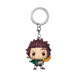 FUNKO POP KEYCHAIN: DEMON SLAYER - TANJIRO (SUN BREATHING)