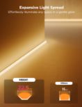 GOVEE Neon Rope Lights for Wall Lining 5m