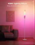 GOVEE RGBICWW Cylinder Floor Lamp