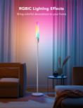 GOVEE RGBICWW Cylinder Floor Lamp