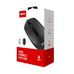 MARVO OFFICE MS003 BK MIŠKA ČRNE BARVE