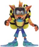 NECA CRASH BANDICOOT - 7 ACTION FIGURE- DELUXE SCUBA CRASH