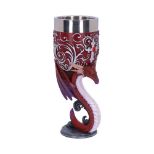NEMESIS NOW DRAGONS DEVOTION GOBLETS 18.5CM (SET OF 2) keliha