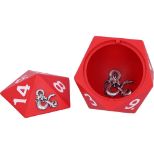 NEMESIS NOW Dungeons & Dragons D20 dice box dekorativna škatlica