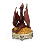 NOBLE COLLECTION - HOBBIT - SMAUG INCENSE BURNER kipec