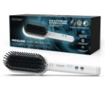 REVAMP PROGLOSS DEEPFORM CERAMIC STRAIGHTENING BRUSH - BR-1850 KRTAČA - BELE BARVE