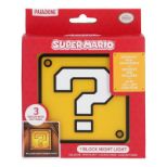 PALADONE Super Mario question block namizna svetilka