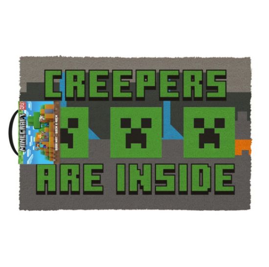 PYRAMID MINECRAFT CREEPERS NEED HUGS COIR predpražnik