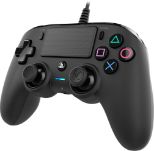 NACON PS4 WIRED COMPACT CONTROLLER BLACK