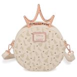 LOUNGEFLY DISNEY ULTIMATE PRINCESS METAL CROWN TORBA