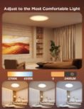 GOVEE RGBWW + RGBIC Smart Ceiling Light 30cm