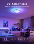 GOVEE RGBWW + RGBIC Smart Square Ceiling Light 30cm