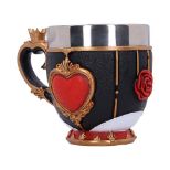 NEMESIS NOW PINKYS UP - QUEEN OF HEARTS 11CM skodelica