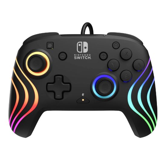 PDP SWITCH 2 & 1 ŽIČNI KONTROLER AFTERGLOW WAVE - ČRNE BARVE