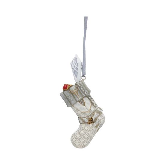 NEMESIS NOW LORD OF THE RINGS GANDALF THE WHITE STOCKING viseči okrasek 7.5CM