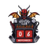NEMESIS NOW STRANGER THINGS HELLFIRE CLUB PERPETUAL koledar