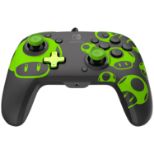 PDP SWITCH 2 & 1 ŽIČNI KONTROLER REMATCH - 1UP GLOW IN THE DARK