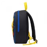 POKEMON - PIKACHU - JUNIOR nahrbtnik 32 cm črne barve