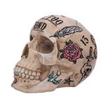 NEMESIS NOW Bone Tattoo Fund hranilnik
