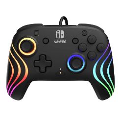PDP SWITCH 2 & 1 ŽIČNI KONTROLER AFTERGLOW WAVE - ČRNE BARVE