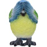 NEMESIS NOW THREE WISE BLUE TITS figure 8CM