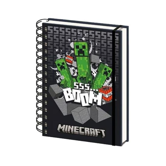 PYRAMID DST MINECRAFT A5 3D LENCITULAR beležnica