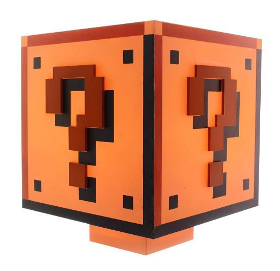 PALADONE Super Mario question block namizna svetilka