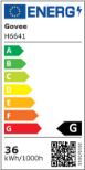 GOVEE Neon Rope Lights for Wall Lining 5m