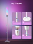 GOVEE RGBICWW Cylinder Floor Lamp