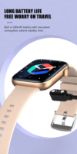 MOYE KRONOS III SMART WATCH ROZA BARVE