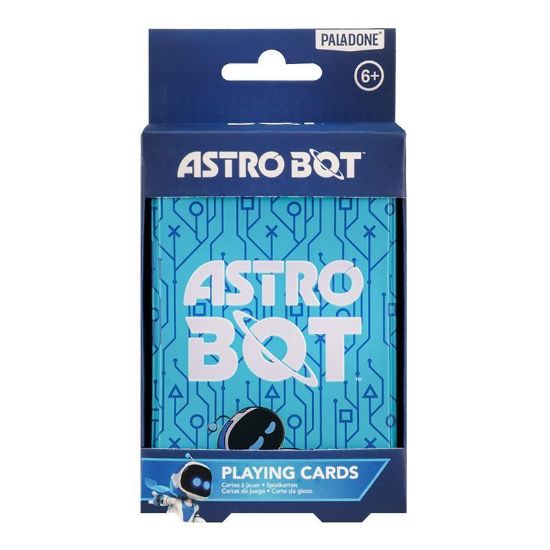 PALADONE - ASTROBOT igralne karte v zbirateljski pločevinki