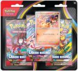 POKEMON TCG: MEGA EVOLUTION - CHAOS RISING - BLISTER 3-PACK
