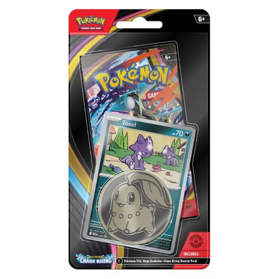 POKEMON TCG: MEGA EVOLUTION - CHAOS RISING - CHECKLANE BLISTER