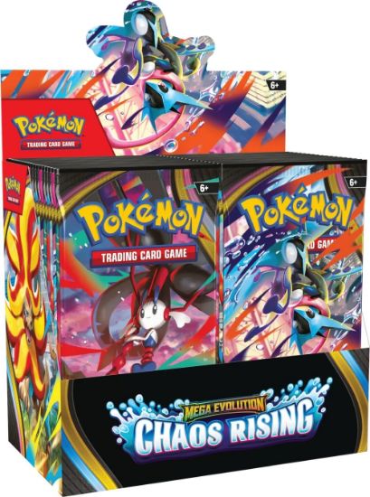 POKEMON TCG: MEGA EVOLUTION - CHAOS RISING - BOOSTER BOX