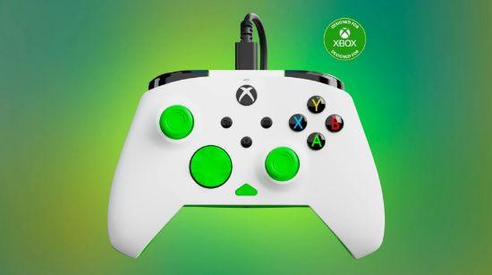 TURTLE BEACH XBOX REMATCH ŽIČNI KONTROLER BELO ZELENE BARVE