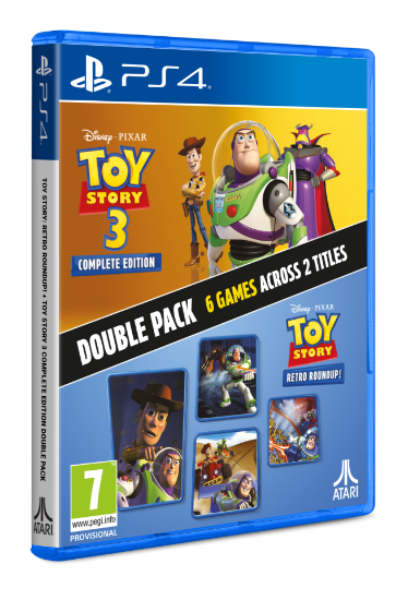 Toy Story: Retro Roundup! + Toy Story 3 Complete Edition Double Pack (Playstation 4)