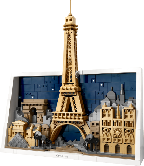 LEGO ARCHITECTURE - PARIS - CITY OF LOVE #21064