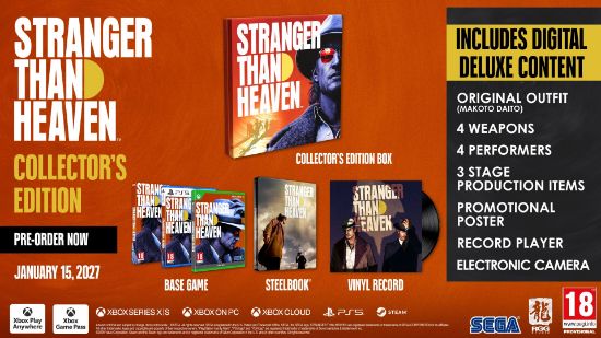 Stranger Than Heaven - Collectors Edition (Playstation 5)