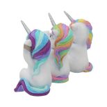 NEMESIS NOW THREE WISE CUTIECORNS figure 9.5CM