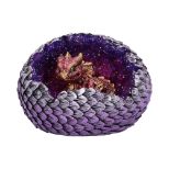 NEMESIS NOW GEODE HOME (RED) figura 10.7CM